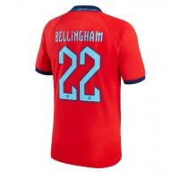 Muški Nogometni Dres Engleska Jude Bellingham #22 Gostujuci SP 2022 Kratak Rukav